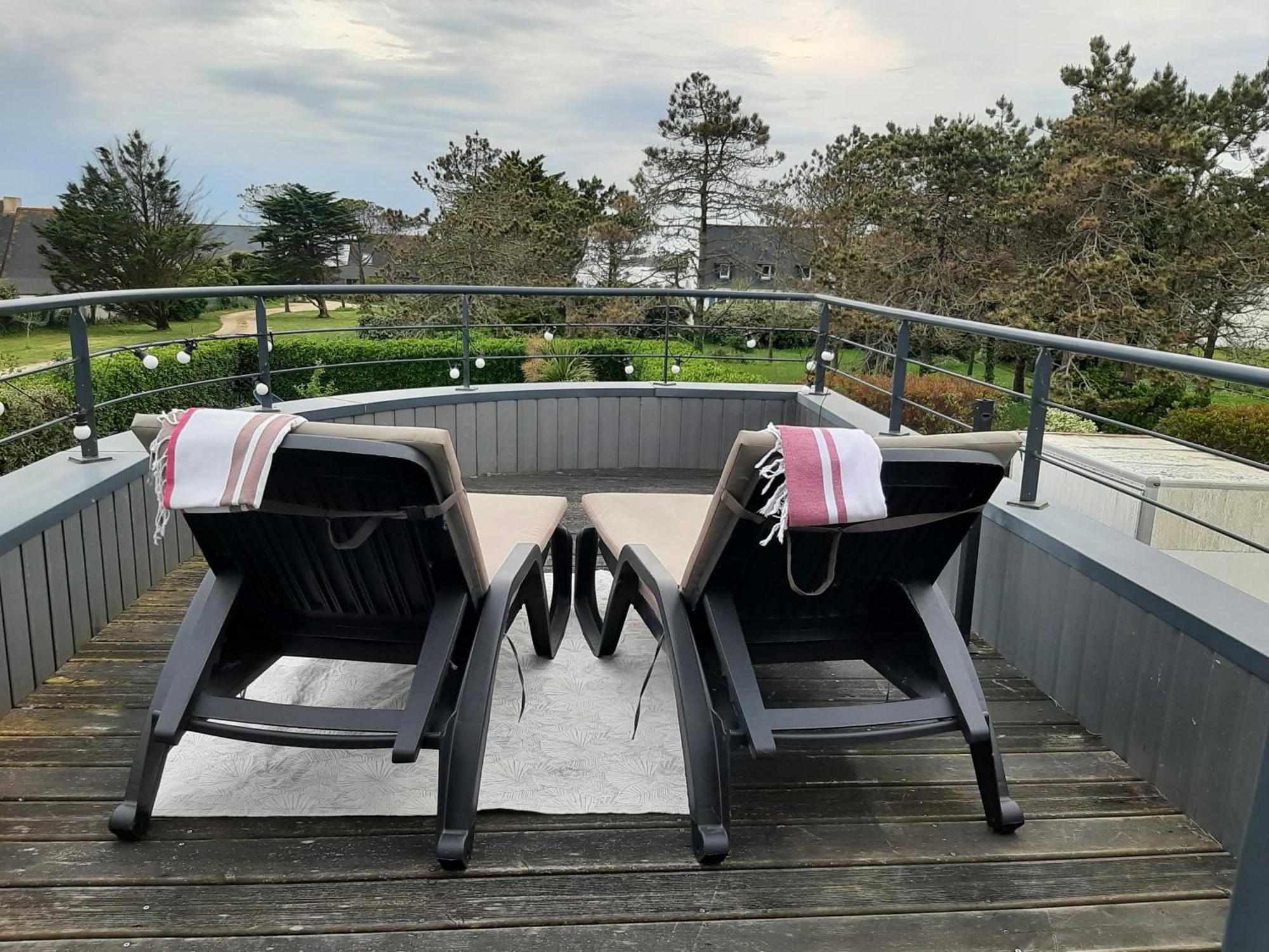 Maison Chaleureuse Bord De Mer Primelin ภายนอก รูปภาพ